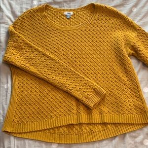 Old Navy Mustard Sweater